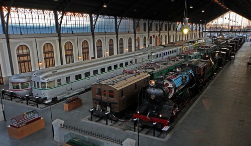 por supuesto Concesión Resaltar Museo del Ferrocarril de Madrid